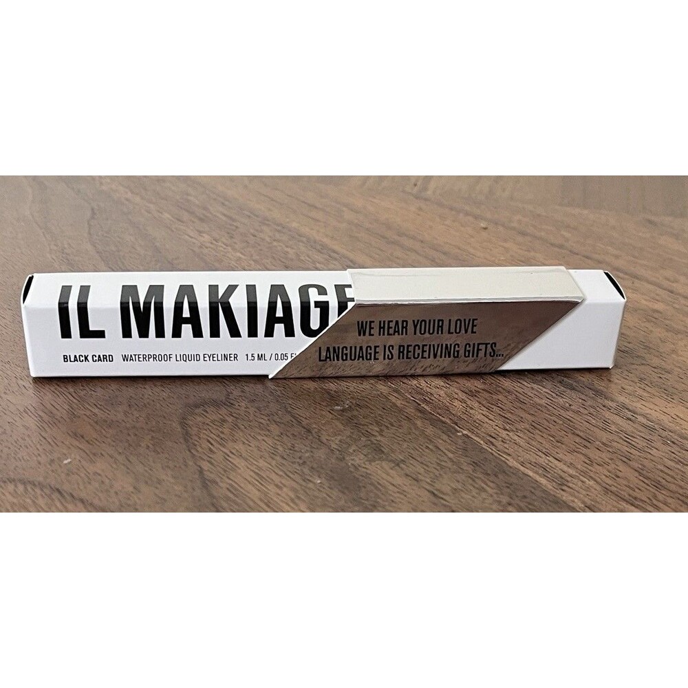 IL Makiage Black Card Waterproof Liquid Eyeliner 1.5 ML Full Size